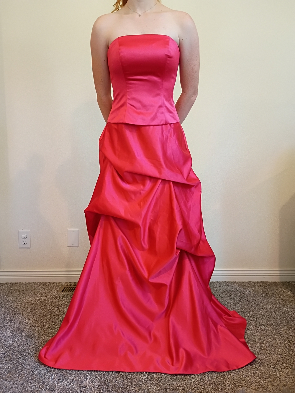 Strapless Pink Gown